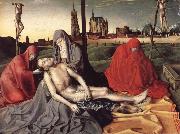 WITZ, Konrad Pieta,Fifteenth century oil painting